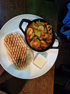 Gemüse Pfanne at Il Vegano in Aachen