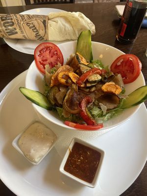 Vöner salad  at Il Vegano in Aachen