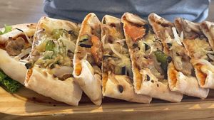 Pide voner  at Il Vegano in Aachen