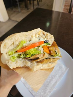 Döner at Il Vegano in Aachen