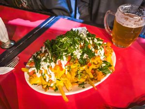   at Fuente Rica Rica - Plaza Ñunoa in Santiago