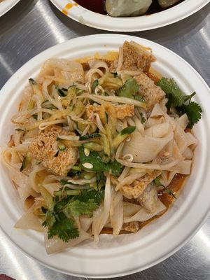 Vegan cold noodles  at Xi'an Famous Foods - Chinatown in New York City