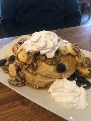 Quinoa pancakes  #Veganuary at Velo Heilbronn in Heilbronn