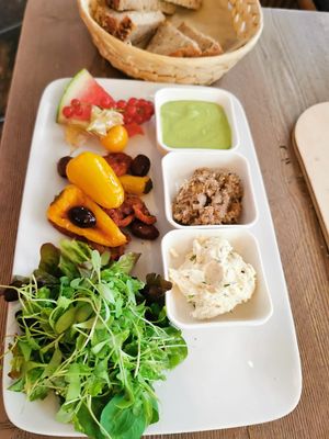 verschiedene Dips at Velo Heilbronn in Heilbronn