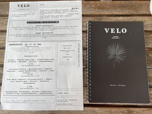 Weekly menu and drinks selection   at Velo Heilbronn in Heilbronn