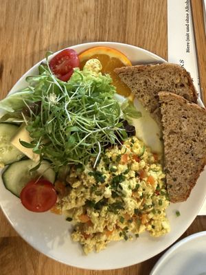 breakfast tofu  at Velo Heilbronn in Heilbronn