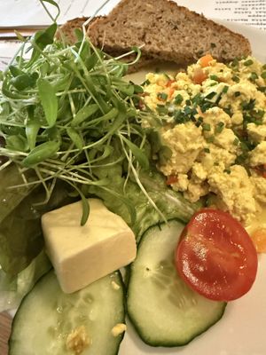 tofu breakfast  at Velo Heilbronn in Heilbronn