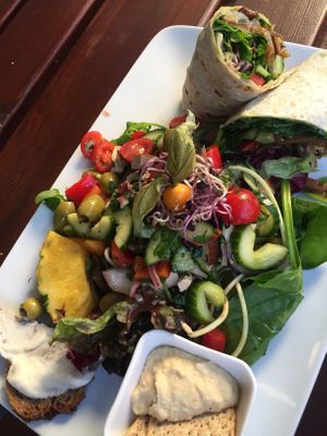 Gyros Plate at Velo Heilbronn in Heilbronn