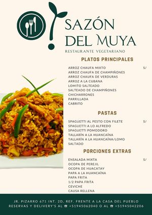  at Sazon Del Muya in Trujillo