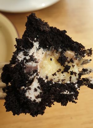 banana and cream inside at Always Au8ust in Seoul