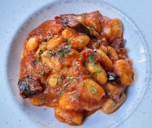 Vegan Gnocchi Provençale  at Andiamo in Chippendale