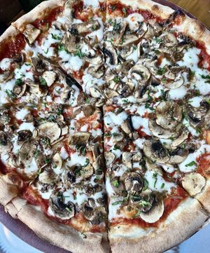 Tartufo & Funghi Woodfired Pizzaa  at Andiamo in Chippendale