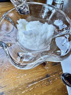 Lemon Sorbett  at Andiamo in Chippendale