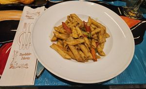 Pasta at Frida Cafe in Izmir