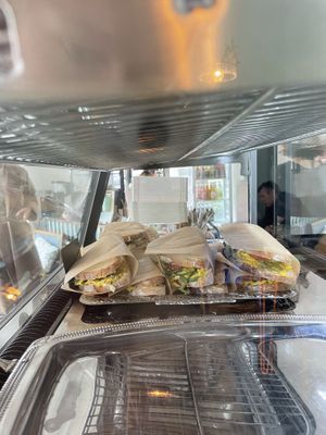 Vegan sandwiches   at Tulpe & Toast in Cologne