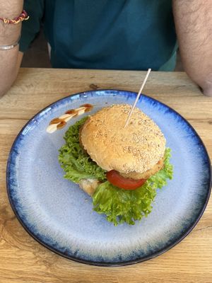 Happy Hen Burger   at Pure Food in Nuremberg