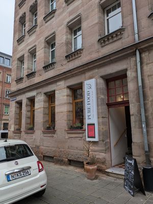 Outside of Pure Food at Pure Food in Nuremberg