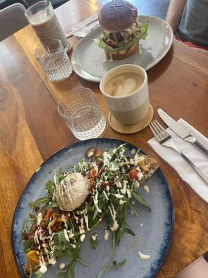 Frühstücksburger und Stulle   at Pure Food in Nuremberg