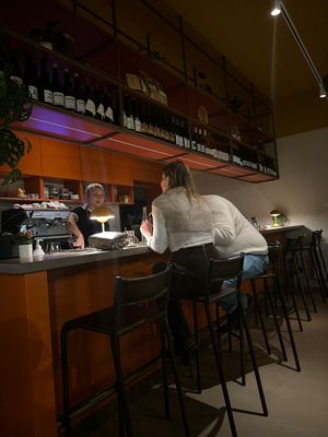 The bar  at Beyla in Copenhagen