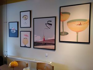 Cool interior at Beyla in Copenhagen