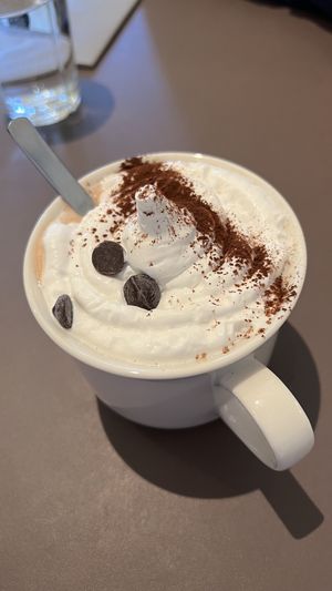 Hot chocolate   at Beyla in Copenhagen