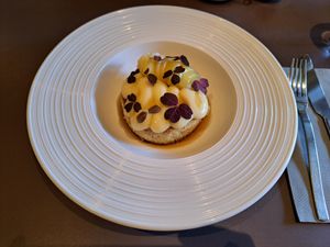 Japanese pancake at Beyla in Copenhagen