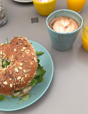   at Mestizo Cafe in Valencia