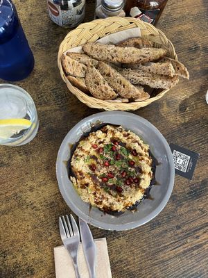 baba ganoush  at Mestizo Cafe in Valencia