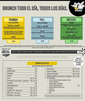   at Mestizo Cafe in Valencia