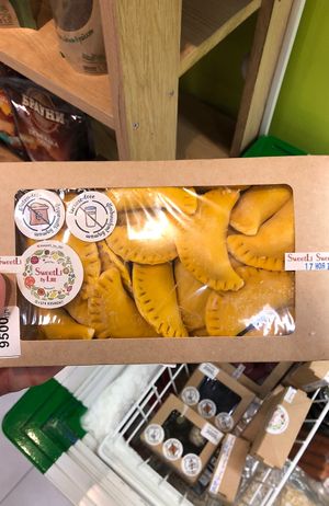 Mini pasties   at Eco Jan in Yerevan