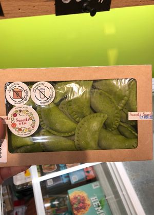 Mini spinach pasties   at Eco Jan in Yerevan