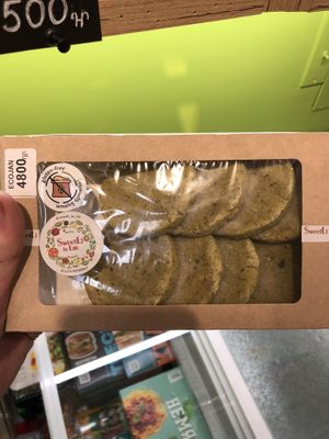 Potato cakes  at Eco Jan in Yerevan