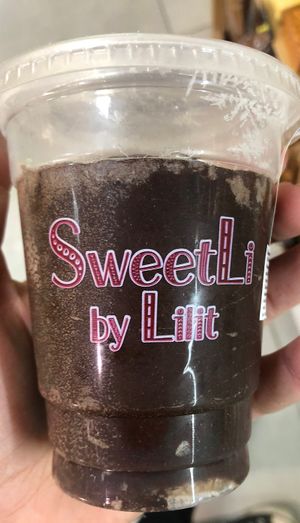 Chocolate ice cream  at Eco Jan in Yerevan