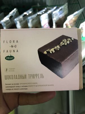 Chocolate cake   at Eco Jan in Yerevan