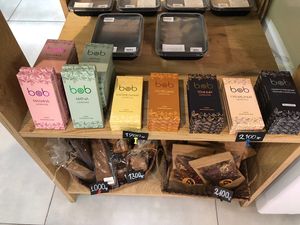 Chocolate bars  at Eco Jan in Yerevan