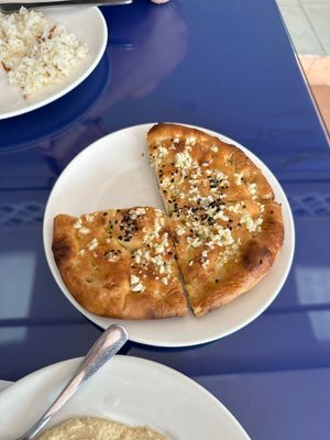 Garlic bread, very oilyy  at Alaturka in Koh Chang
