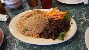 Tasted a lot like meat!! at Quan Yin in Houston