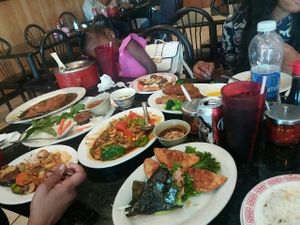 delicious food  at Quan Yin in Houston