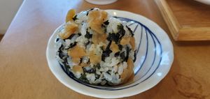 Riceball at Rice Jnneun Sighan - 밥짓는 시간 in Jeju
