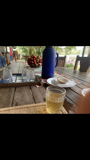 tea is always included   at Vegano Carioca in Armacao Dos Buzios