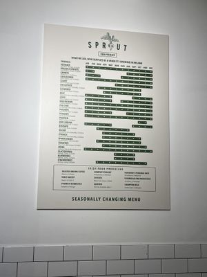   at Sprout & Co - Dawson St in Dublin