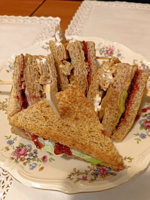 Sandwich at Snug - The Comfort Cafe in Rome