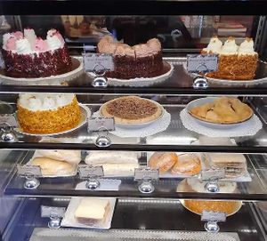 Mississippi caramel cake  at Snug - The Comfort Cafe in Rome