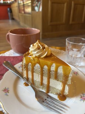 Mississippi salted caramel cake   at Snug - The Comfort Cafe in Rome