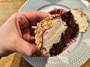 Vegan rocher at Pasticcia Cupcakeria in Salerno
