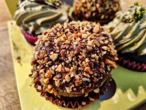 Vegan rocher at Pasticcia Cupcakeria in Salerno