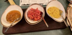 Pickles  at Chaat Haus in Bedford