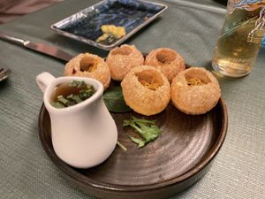 Gal Guppa  at Chaat Haus in Bedford