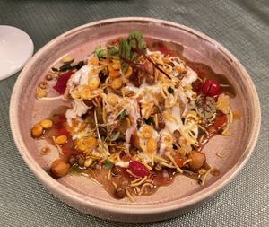 Samosa Chaat  at Chaat Haus in Bedford