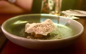 Vegan Kohlrabi £7  at The Clarendon Hotel in Skipton